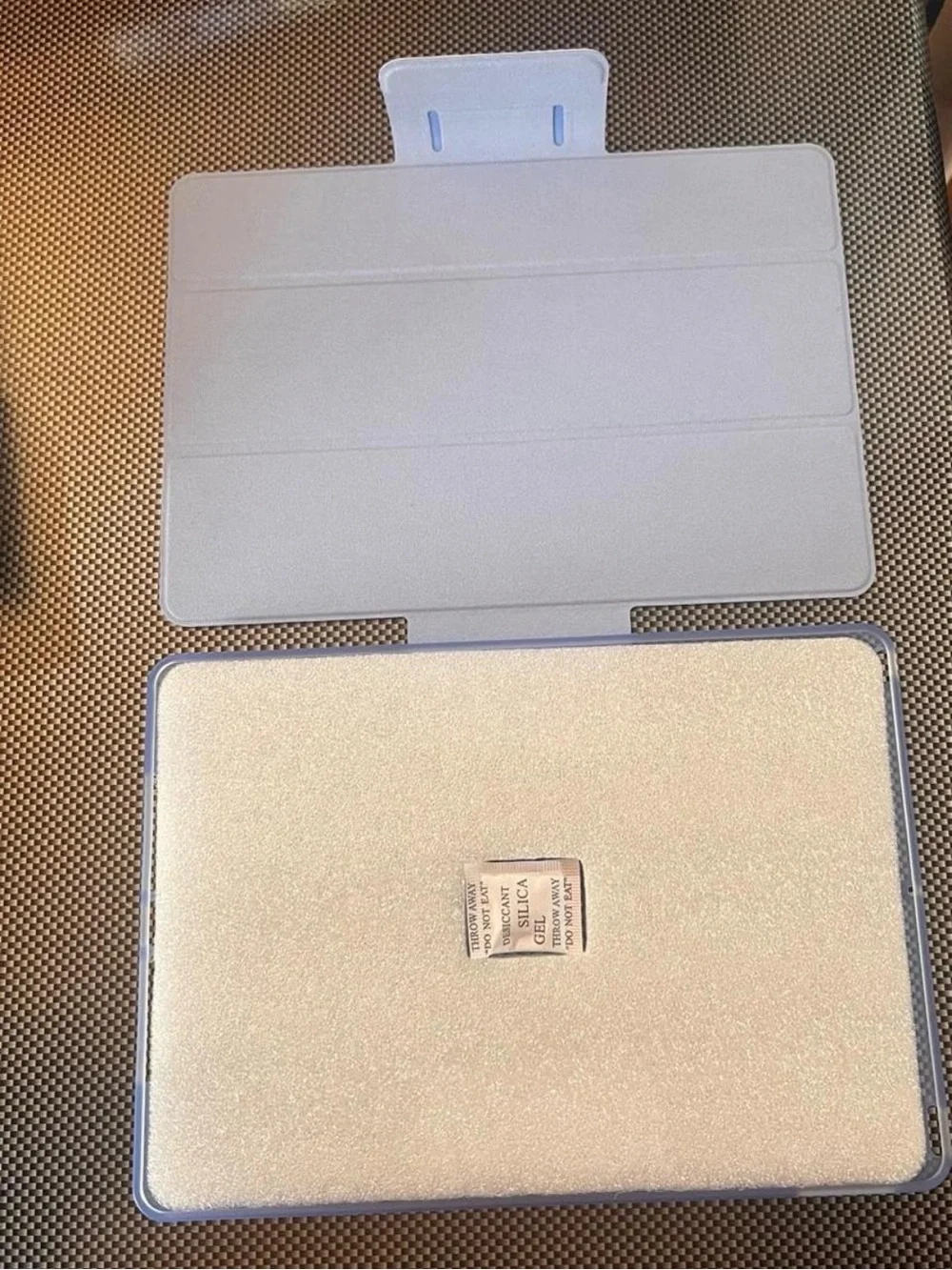 heyday Pastel Blue Tablet Folio Case with Textured Cover